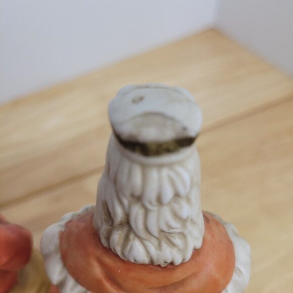 Vintage Hallmark Large Porcelain Ceramic Christmas Nativity Set 10 Piece Nice - Picture 14 of 16